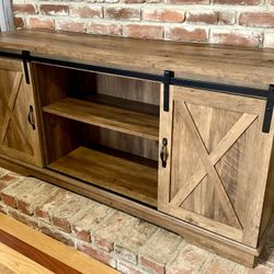Wood TV Stand