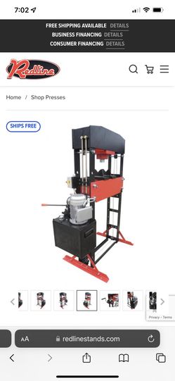 Redline 50 Ton Press