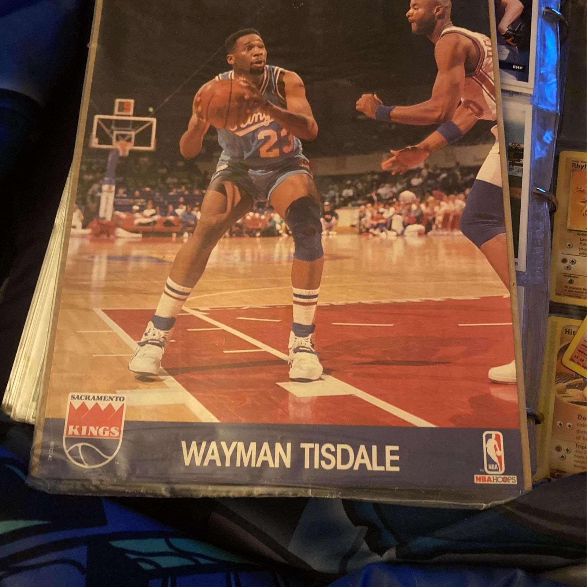 8-10 NBA Action Photo Of Wayman Tisdale