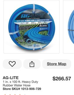 100 FT Heavy Duty water hose