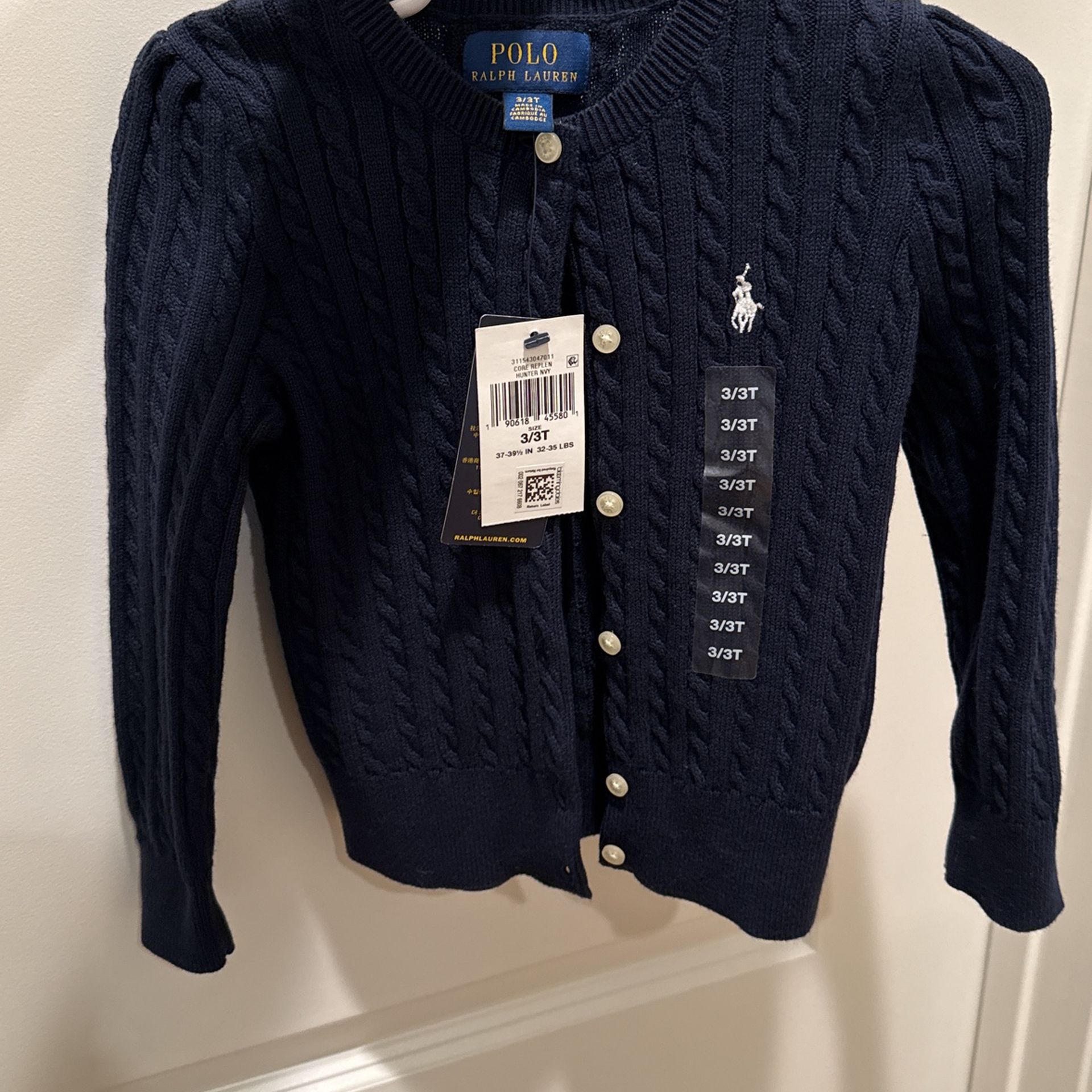 Ralph Lauren Toddler Cardigan
