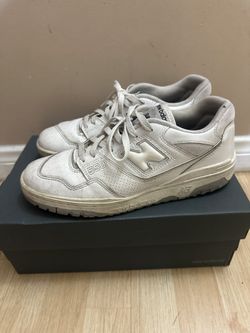 New Balance 550s (white And Grey)