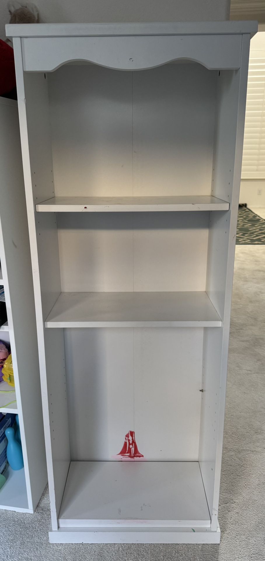 White Bookshelf