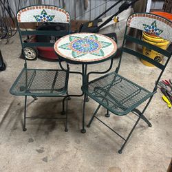Outdoor Table And Chairs