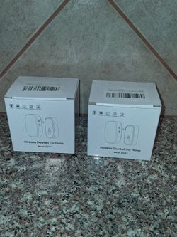 (2) Wireless Doorbells For Home