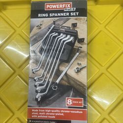 New Ring Spanner Set, Purchased In Scotland 