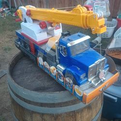 Jumbo Crane Truck Camion Crew Giant