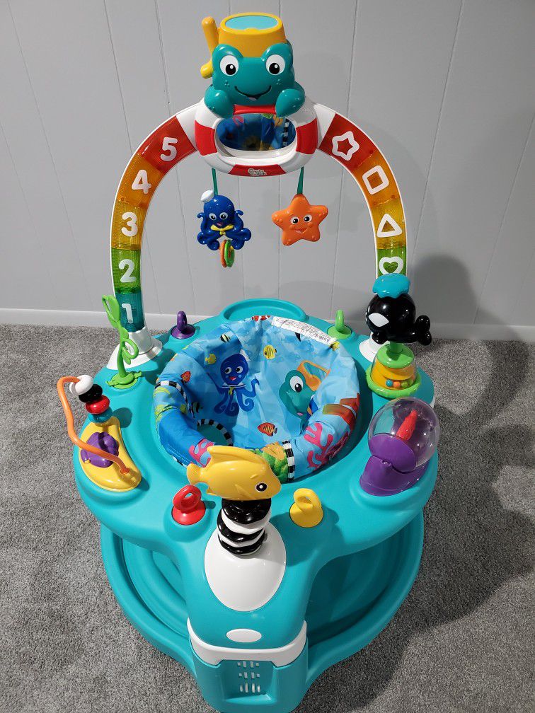 Baby Einstein Exersaucer, Activity Center With Toys, Lights And Songs