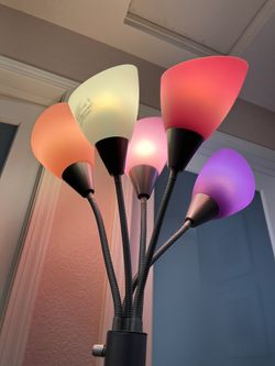 5 head floor lamp replacement cheap shades