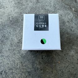 Fidget Cube Black and Green Brand New 