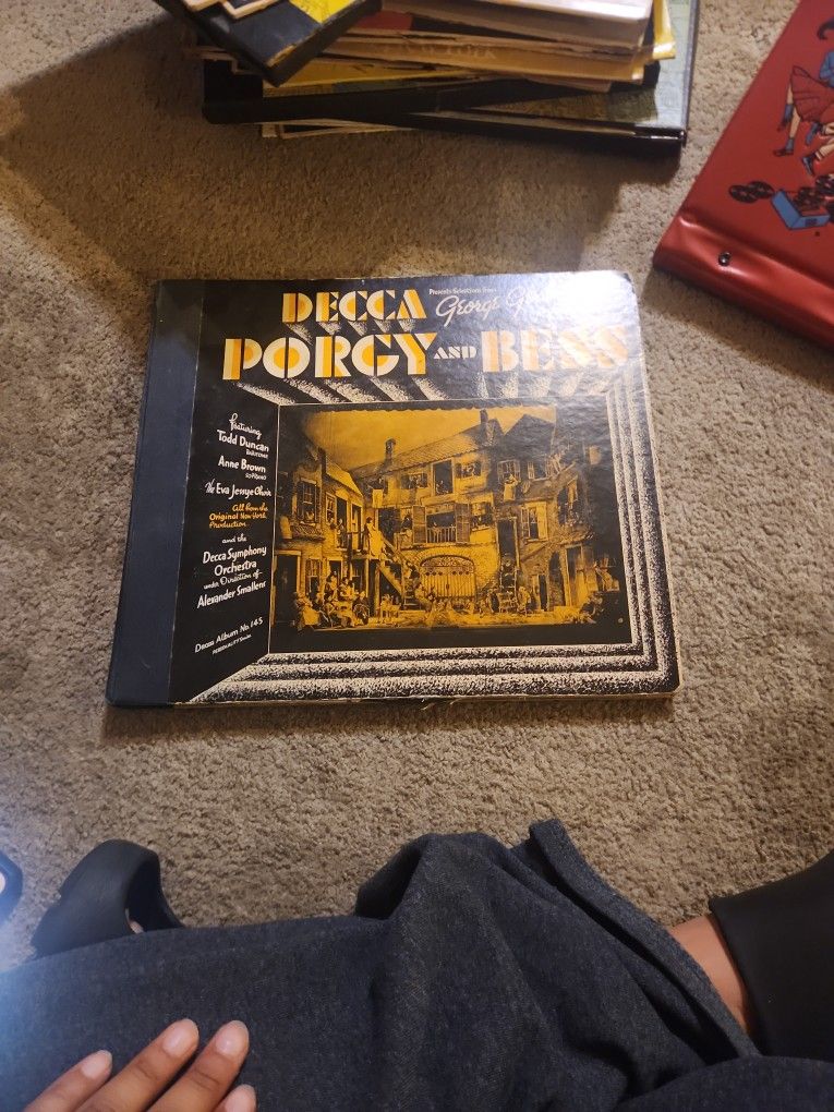 Vintage Folk Opera Record