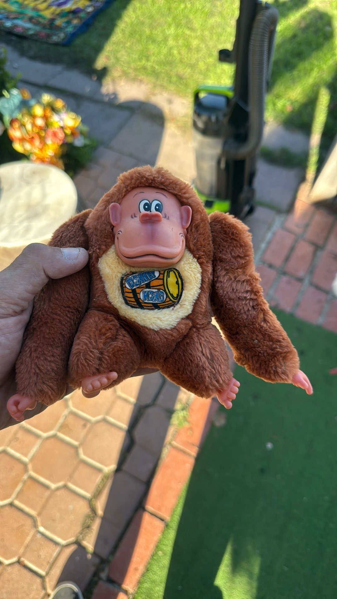 Donkey Kong Stuffed Animal Old School