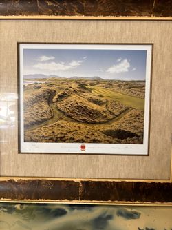 SIGNED LTD EDITION WILLIAM GRANDISON GOLF PRINT