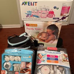 Infant(bottles, Brest Pump, Monitor ) And toddlers  2 -5 T’s