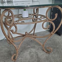 Dinning Table Wrought Iron 