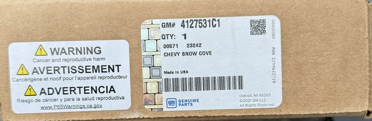Chevy Grille Snow Cover LH & RH Pair
