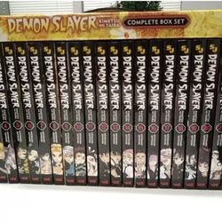 demon slayer manga box set 23 volumes