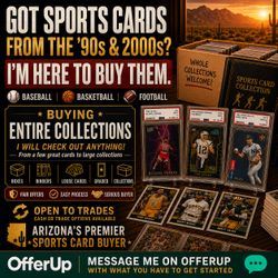 Buying Sports Card Collections – 90s & 2000s
