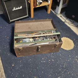 Vintage Kennedy Toolbox With Random American Made Tools