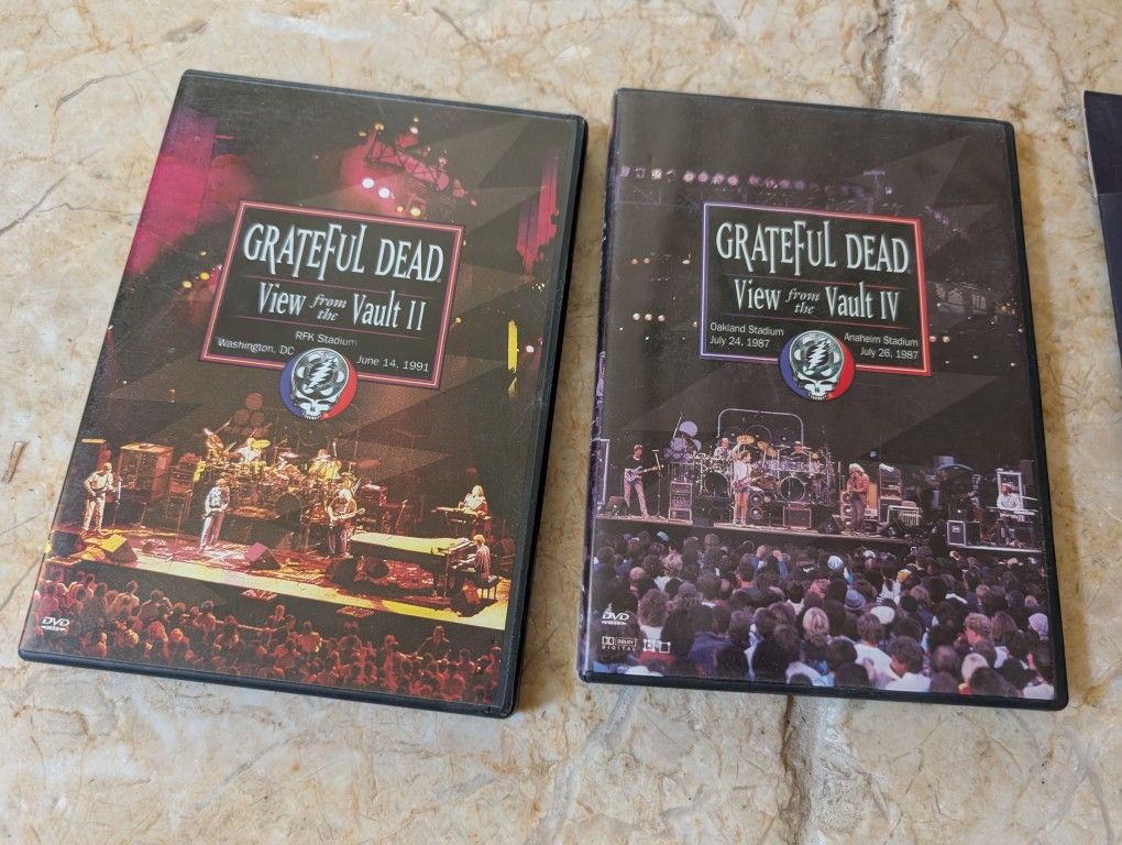 Grateful Dead DVD Vault 2&4 And Winterland Double Set