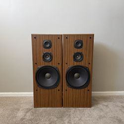 Kenwood JL-801 3 Way Tower Home Floor Standing Speakers 140W 12” Woofers