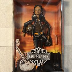Vintage Harley Davidson African American Barbie Unopened Box  Mint Cond.
