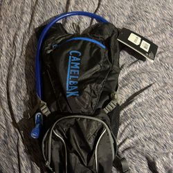 Black Camelbak Water Hydration Backpack. 2.5L