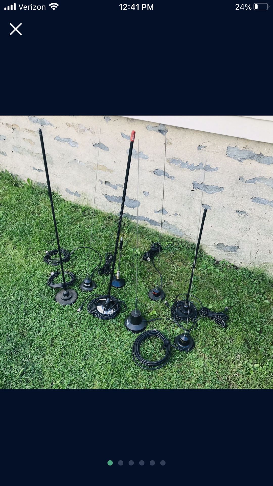 CB Radio Antenna Mobile Magnet Mount Wilson Tram Firestik