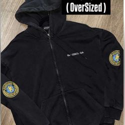 Balenciaga Oversized Zip-Up Hoodie (Negotiable)