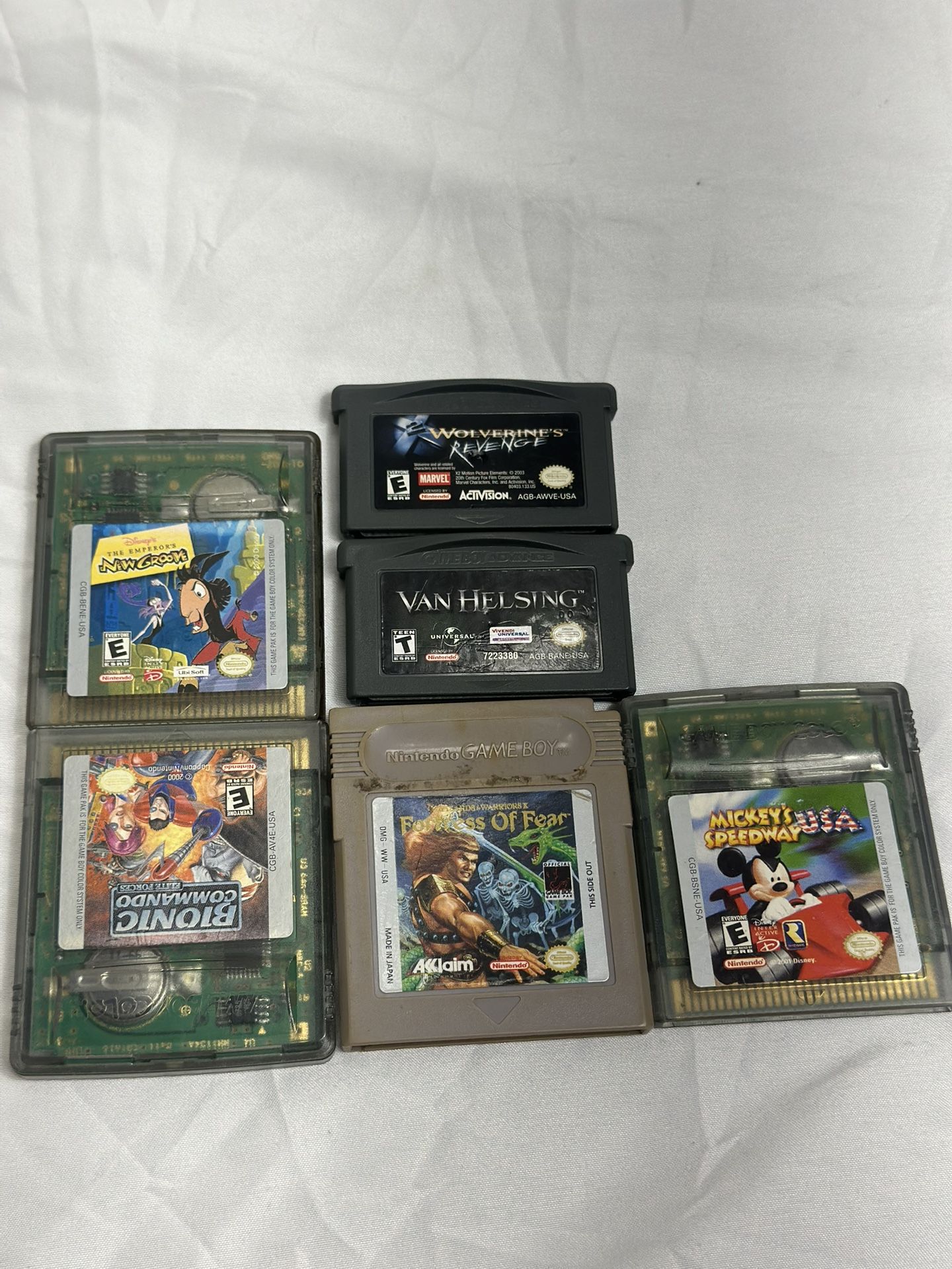 Gameboy Games