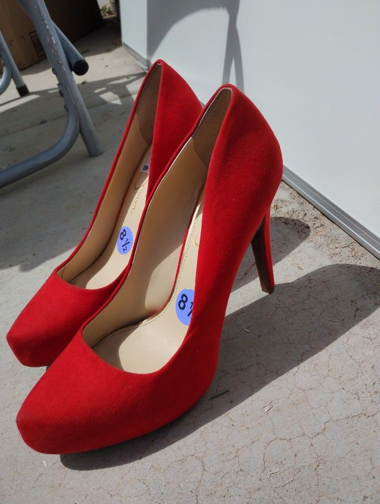 Jessica Simpson Red Heels