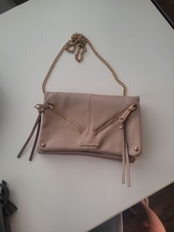 Rampage Blush Pink Crossbody Clutch Bag