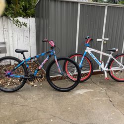 Pink And Blue Big Flyer Se Bike