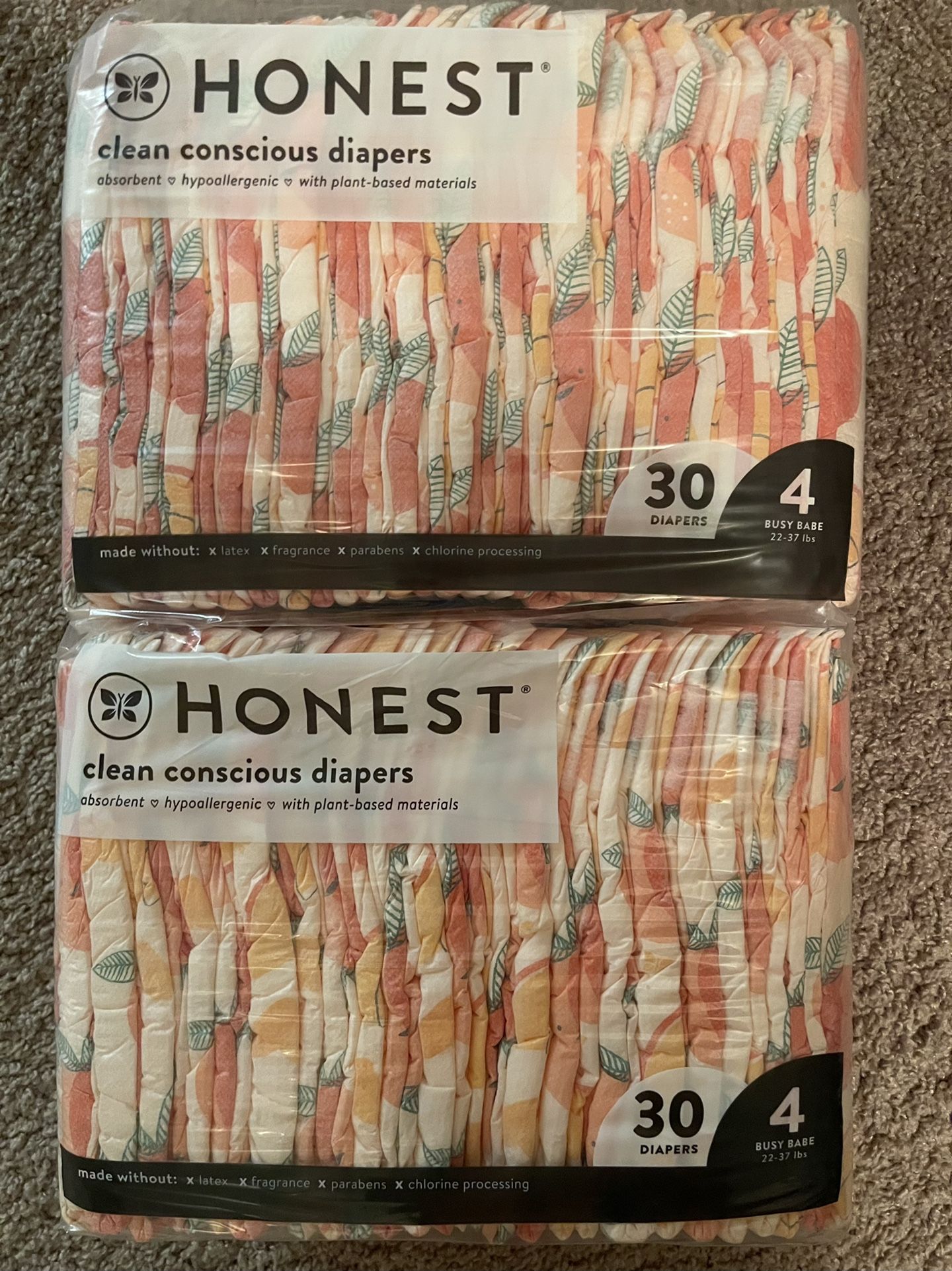 Honest Diapers Size 4