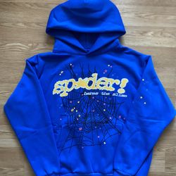 Spider Hoodie Marina Blue (EXCELLENT CONDITION)