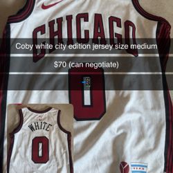 Coby White City Edition Bulls Jersey 