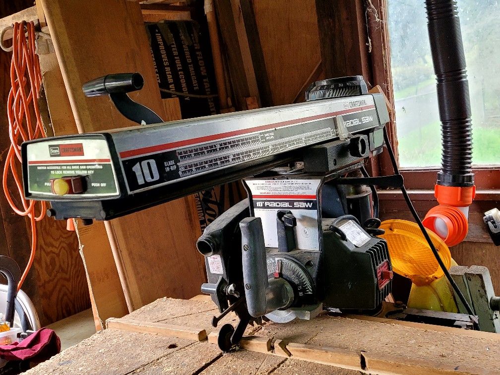 Sears Craftsman Radial Saw Model 113.197751 for Sale in Vancouver WA OfferUp
