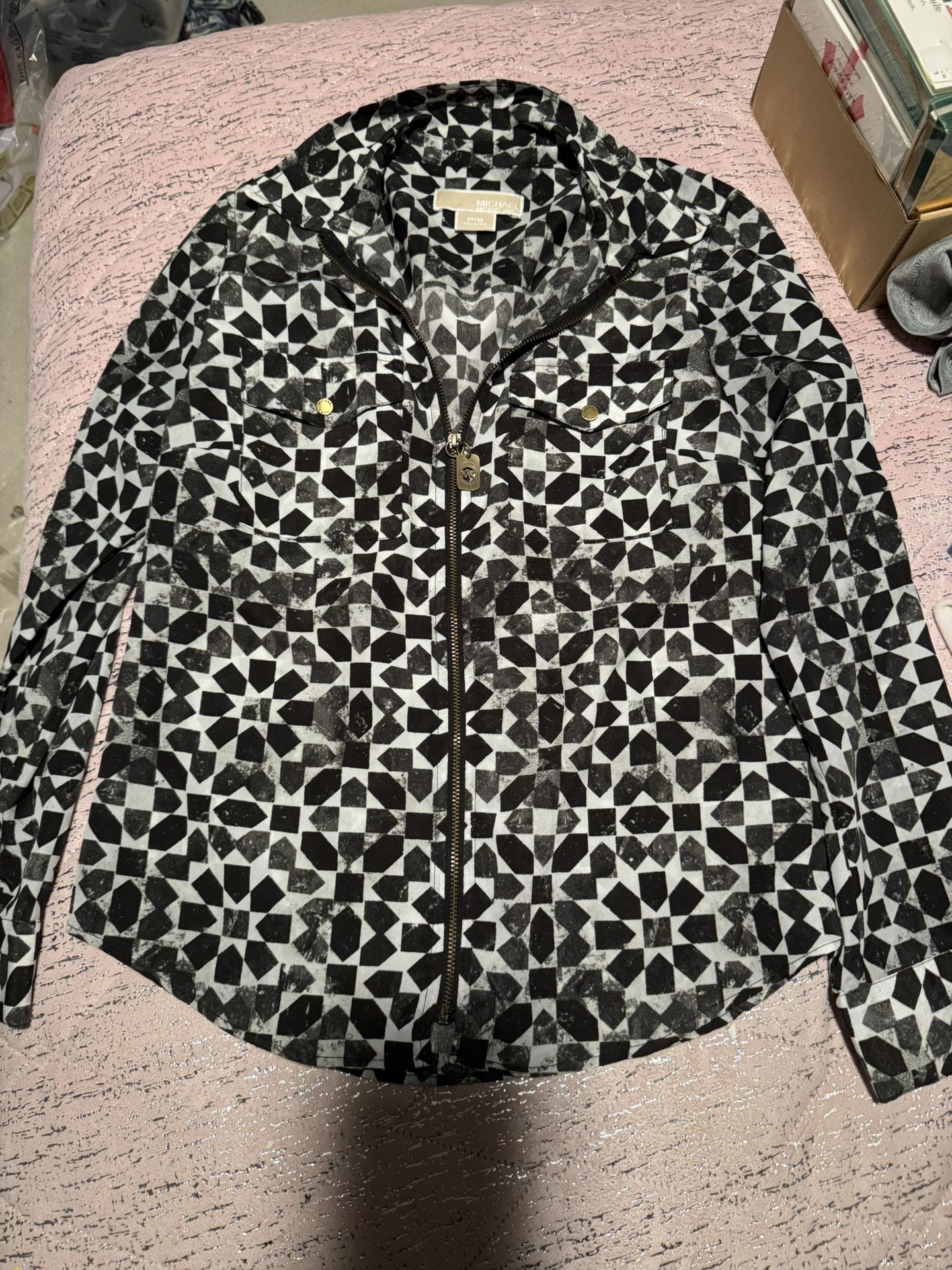 Womens P/s Small Michael Kors Dress Shirt