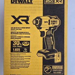 Dewalt 20V XR Brushless Impact Driver