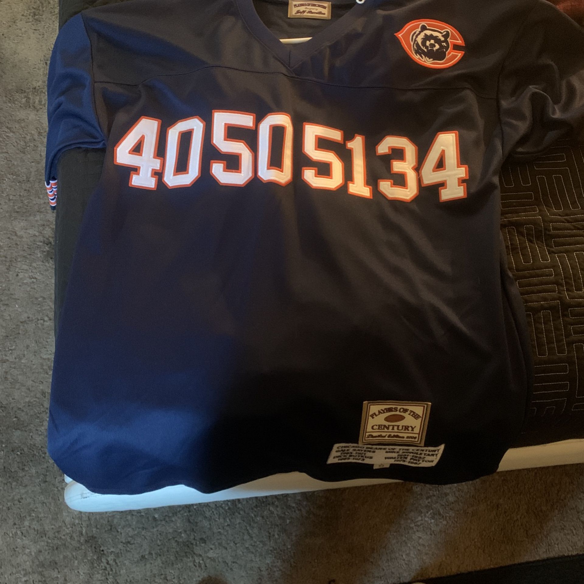 Chicago Bears Jersey Player Of The Century, 2004 Limited Edition