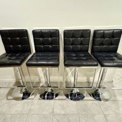 Leather Bar Stools