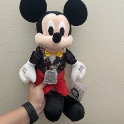 Mickey Mouse Plush Disney 25th Pin Anniversary 