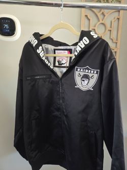 Mitchell & Ness Oakland Raiders Throwback Jacket size Large