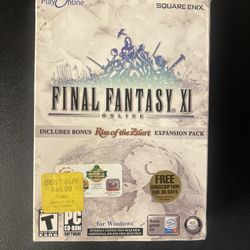 Final Fantasy XI Online: The Vana'diel Collection (PC, 2005) Complete Very Good
