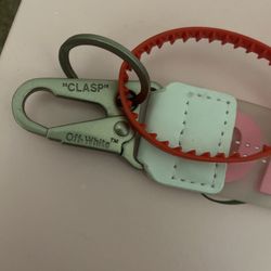 Off White Keychain