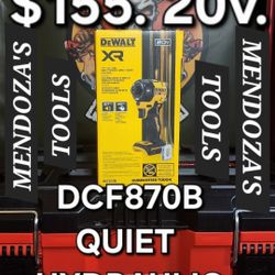 Dewalt Quiet Hydraulic Impact Driver 20v MAX XR 