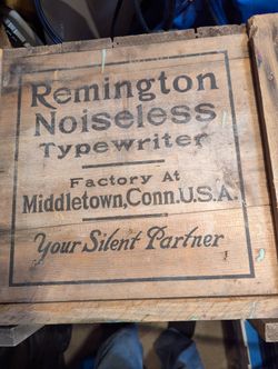 Remington Noiseless Typewriter

Box