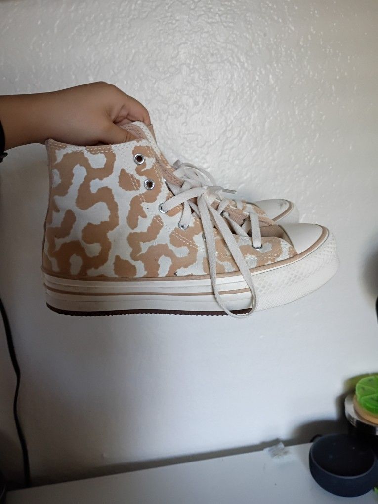 Chuck Taylor All Star EVA Lift Leopard High Top