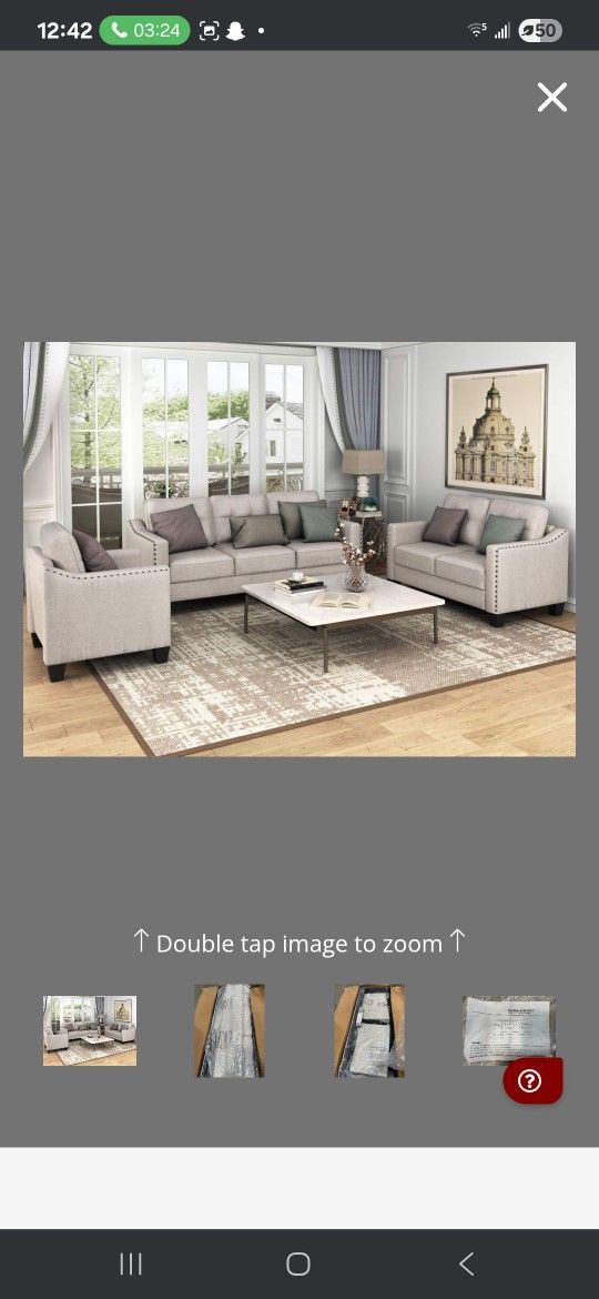 Brand New tan Couch!