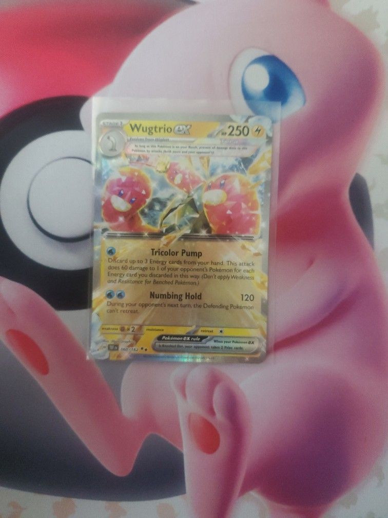 Wugtrio Ex Pokémon Card
